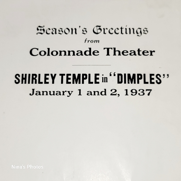 1930 Shirley Temple Paper Doll Standee Christmas Color Autograph Print Photo Lot - Picture 3 of 13